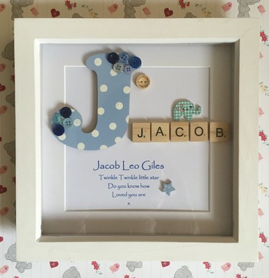 christening box frame
